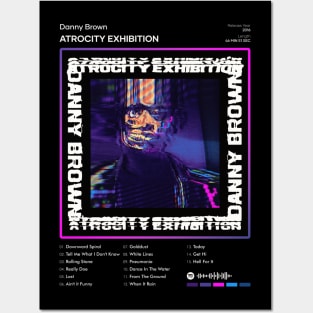 Danny Brown - Atrocity Exhibition Tracklist Album Posters and Art